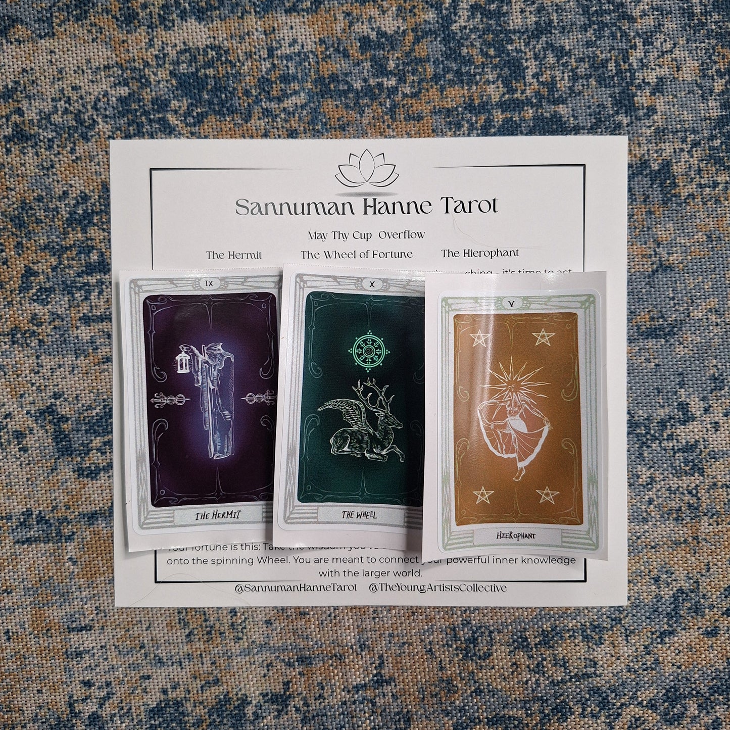 Mystery Tarot Sticker Packs